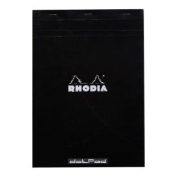 Rhodia dotPad No. 18 A4 Black Rhodia dotPad No. 18 A4 Black