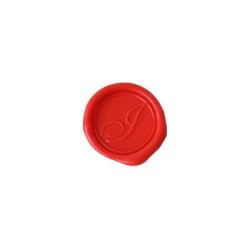 Herbin Wooden Handle Round Seal Copperplate I Herbin Wooden Handle Round Seal Copperplate I