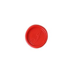 Herbin Wooden Handle Round Seal Copperplate J Herbin Wooden Handle Round Seal Copperplate J