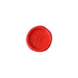 Herbin Wooden Handle Round Seal Copperplate W Herbin Wooden Handle Round Seal Copperplate W