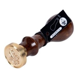 Herbin Wooden Handle Round Seal Lily Herbin Wooden Handle Round Seal Lily