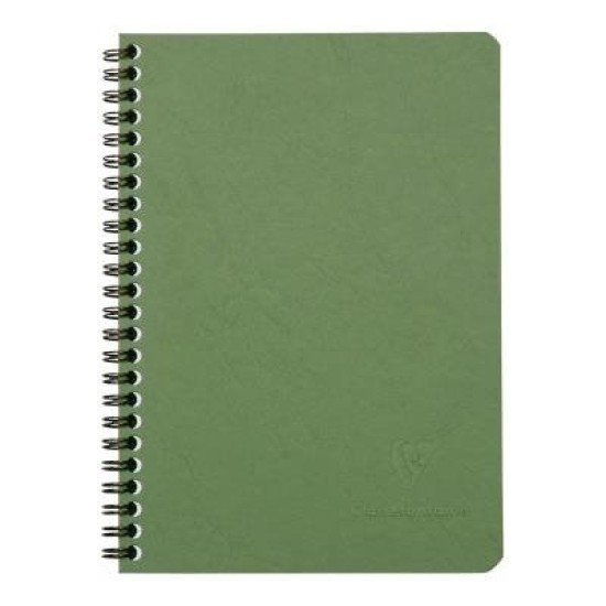 Age Bag Spiral Notebook A5 Lined Green