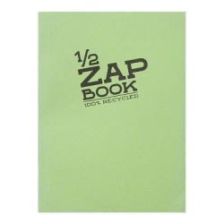 Half Zap Book A6 Recycled Assorted Half Zap Book A6 Recycled Assorted