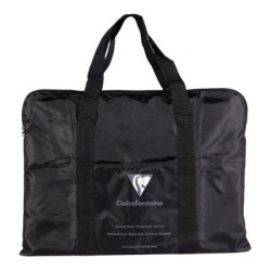 Clairefontaine Art Folder Carry Bag Black A3 Clairefontaine Art Folder Carry Bag Black A3