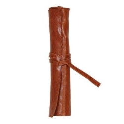 Flying Spirit Pencil Case Roll Cognac Flying Spirit Pencil Case Roll Cognac