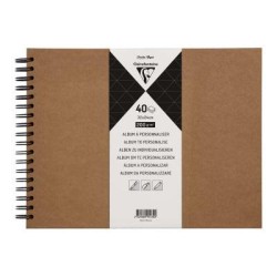 Clairefontaine Hardcover Album 32x24cm Kraft Clairefontaine Hardcover Album 32x24cm Kraft