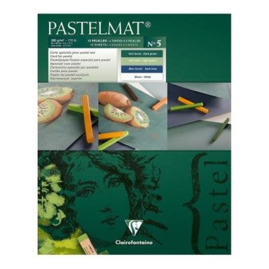 Pastelmat Pad No. 5 24x30cm 12sh