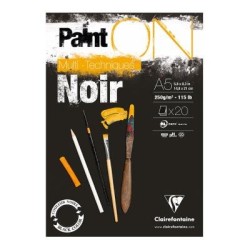PaintON Pad Black A5 20sh PaintON Pad Black A5 20sh