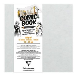 Clairefontaine Comic Book 22x22cm 220g 32sh Clairefontaine Comic Book 22x22cm 220g 32sh