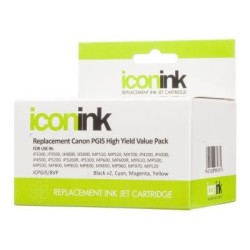 Icon Compatible Canon PGI5 CLI8 BBCMY Ink Value Pack Icon Compatible Canon PGI5 CLI8 BBCMY Ink Value Pack