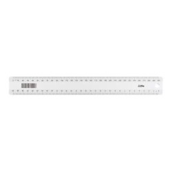 Okin Ruler Clear 30cm