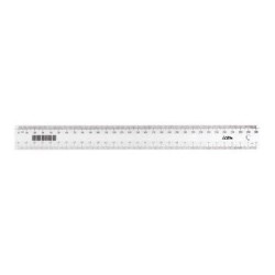Icon Ruler Clear Narrow 30cm Icon Ruler Clear Narrow 30cm