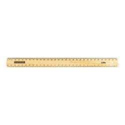 Icon Ruler Wooden Narrow 30cm Icon Ruler Wooden Narrow 30cm