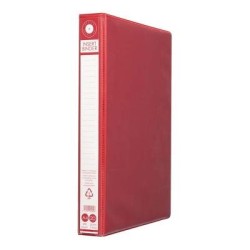 OSC Insert Binder A4 2D 25mm Red OSC Insert Binder A4 2D 25mm Red