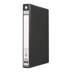 OSC Insert Binder A4 2D 25mm Black OSC Insert Binder A4 2D 25mm Black