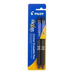 Pilot Frixion Clicker Erasable Fine Black, Pack of 2 HS Pilot Frixion Clicker Erasable Fine Black, Pack of 2 HS