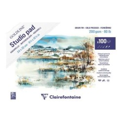 Goldline Studio Watercolour Pad 24x32cm 100sh Goldline Studio Watercolour Pad 24x32cm 100sh