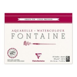 Fontaine Cold Press Pad 18x24cm 300g 25sh Fontaine Cold Press Pad 18x24cm 300g 25sh