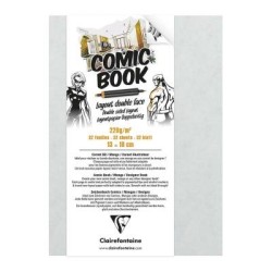 Clairefontaine Comic Book 13x18cm 220g 32sh Clairefontaine Comic Book 13x18cm 220g 32sh