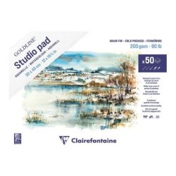 Goldline Studio Watercolour Pad 30x40cm 50sh Goldline Studio Watercolour Pad 30x40cm 50sh