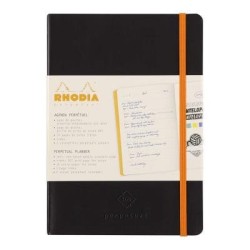Rhodia Perpetual Diary A5 Black Rhodia Perpetual Diary A5 Black