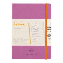 Rhodia Perpetual Diary A5 Lilac Rhodia Perpetual Diary A5 Lilac