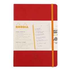 Rhodia Perpetual Diary A5 Poppy Rhodia Perpetual Diary A5 Poppy
