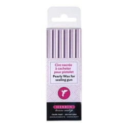 Herbin Wax Gun Sticks Pearly Lilac, Pack of 6 Herbin Wax Gun Sticks Pearly Lilac, Pack of 6
