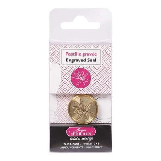 Herbin Round Wax Seal Laurel
