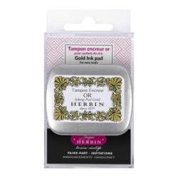 Herbin Gold Ink Pad for Wax Seal Herbin Gold Ink Pad for Wax Seal