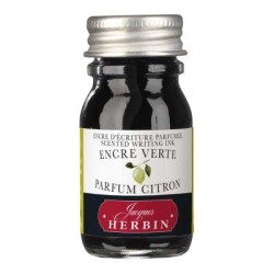 Herbin Scented Ink 10ml Green, Lemon Scent Herbin Scented Ink 10ml Green, Lemon Scent