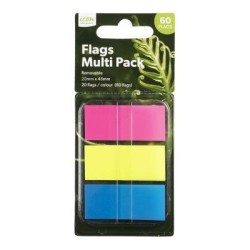 Icon Pop-up Flags Multi, Pack of 3