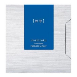 Pilot Iroshizuku Ink Cartridge Deep Cerulean Blue Kon-peki, Pack of 6 (IRF-6S-KO) Pilot Iroshizuku Ink Cartridge Deep Cerulean Blue Kon-peki, Pack of 6 (IRF-6S-KO)