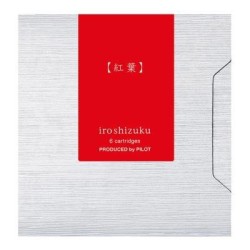 Pilot Iroshizuku Ink Cartridge Autumn Leaves Momiji, Pack of 6 (IRF-6S-MO) Pilot Iroshizuku Ink Cartridge Autumn Leaves Momiji, Pack of 6 (IRF-6S-MO)