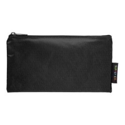 Supply Co Pencil Case Flat Black 21x11cm Supply Co Pencil Case Flat Black 21x11cm