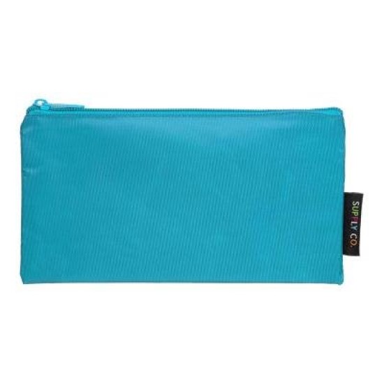 Okin Pencil Case Flat Light Blue 21x11cm
