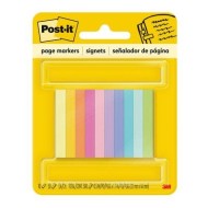 Post-it Page Markers 670-10AB 13x43mm Assorted, Pack of 10