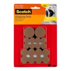 Scotch Gripping Pads SP941 Assorted, Pack of 36 Scotch Gripping Pads SP941 Assorted, Pack of 36