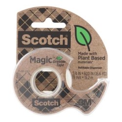 Scotch Magic Greener Tape 123 19mm x 15.2m Scotch Magic Greener Tape 123 19mm x 15.2m