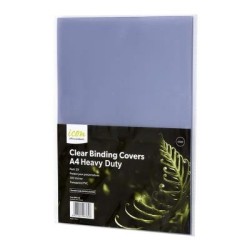 Icon Binding Covers A4 Clear Heavy Duty 250mic, Pack of 20 Icon Binding Covers A4 Clear Heavy Duty 250mic, Pack of 20