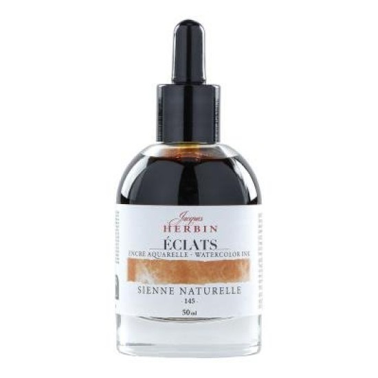Jacques Herbin Eclats Watercolour Ink 145 Natural Siena 50ml