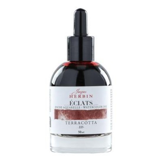 Jacques Herbin Eclats Watercolour Ink 225 Terracotta 50ml