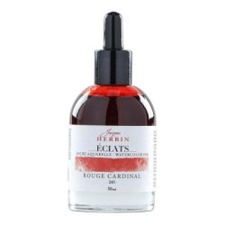 Jacques Herbin Eclats Watercolour Ink 245 Cardinal Red 50ml