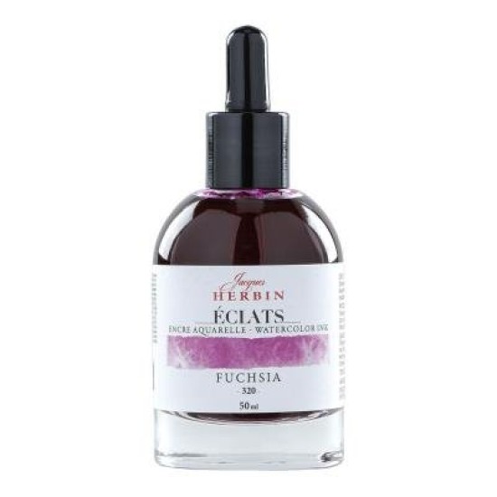 Jacques Herbin Eclats Watercolour Ink 320 Fuchsia 50ml