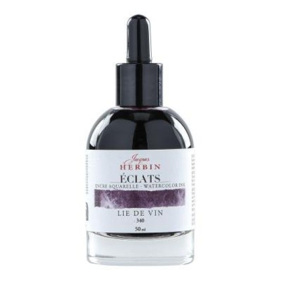 Jacques Herbin Eclats Watercolour Ink 340 Burgundy 50ml
