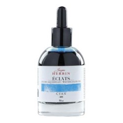 Jacques Herbin Eclats Watercolour Ink 400 Cyan 50ml