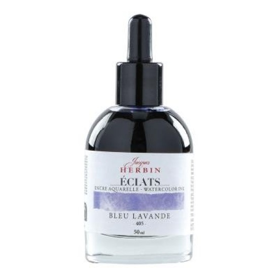 Jacques Herbin Eclats Watercolour Ink 405 Lavender Blue 50ml