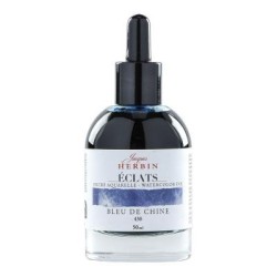 Jacques Herbin Eclats Watercolour Ink 430 China Blue 50ml