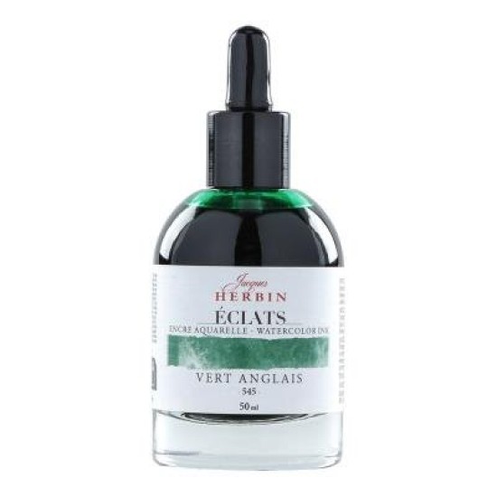 Jacques Herbin Eclats Watercolour Ink 545 British Racing Green 50ml