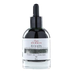 Jacques Herbin Eclats Watercolour Ink 560 Chrome Green 50ml Jacques Herbin Eclats Watercolour Ink 560 Chrome Green 50ml